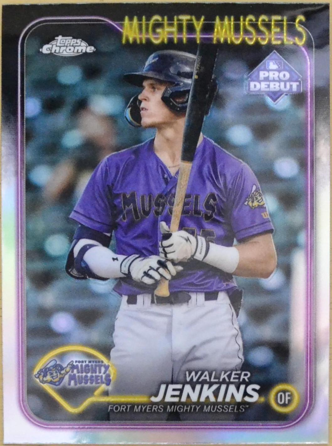 Walker Jenkins PDC196 Prices 2024 Topps Pro Debut Chrome Baseball