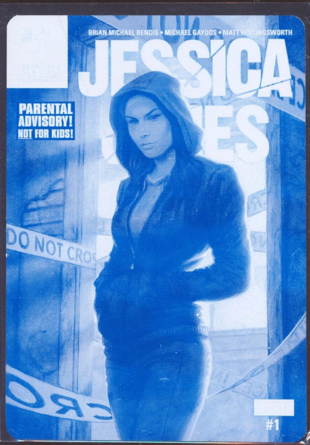 Jessica Jones [Printing Plate] #11 Marvel 2022 Masterpieces