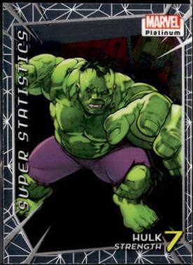 Hulk #SS05 Marvel 2023 Upper Deck Platinum Super Statistics