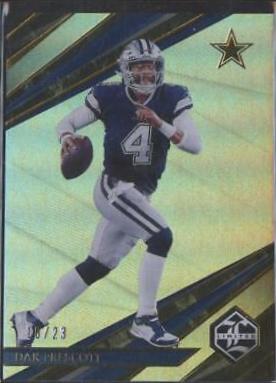 Dak Prescott [Holographic Spotlight] #1 Football Cards 2021 Panini Limited