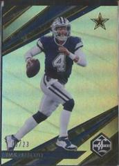 Dak Prescott [Holographic Spotlight] #1 Football Cards 2021 Panini Limited Prices