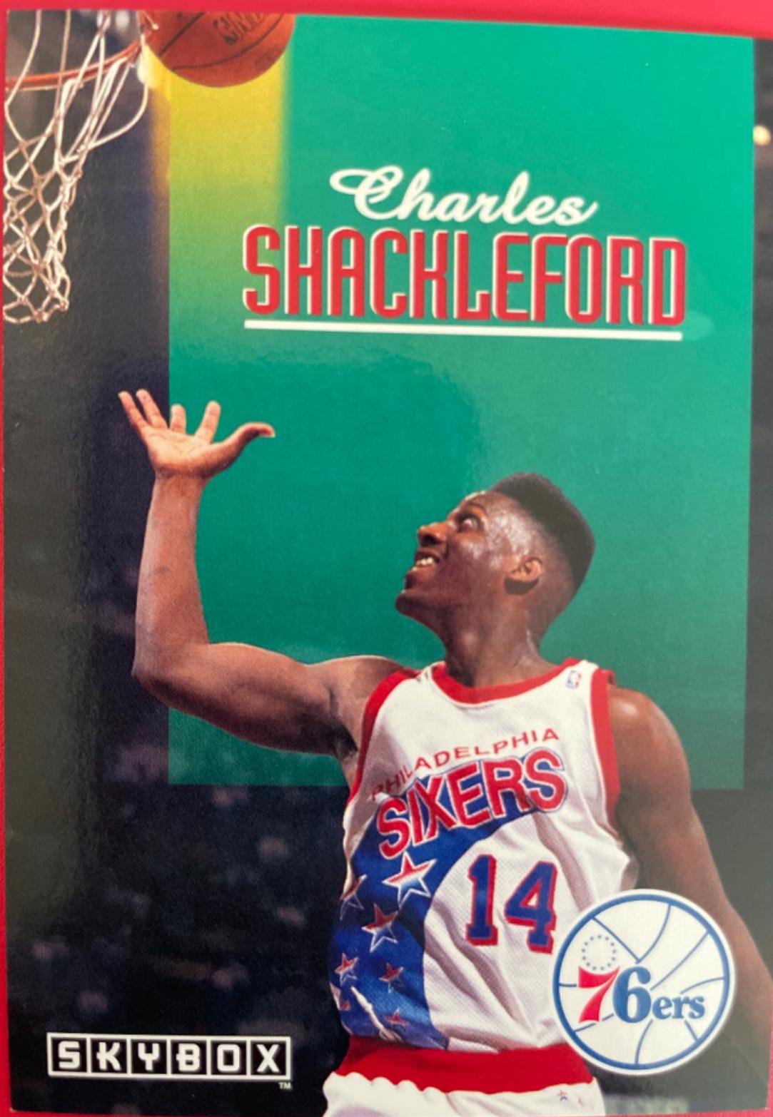 Charles Shackleford #186 Basketball Cards 1992 Skybox