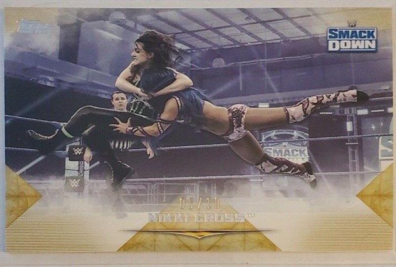 Nikki Cross [Gold] #43 Wrestling Cards 2020 Topps WWE Undisputed