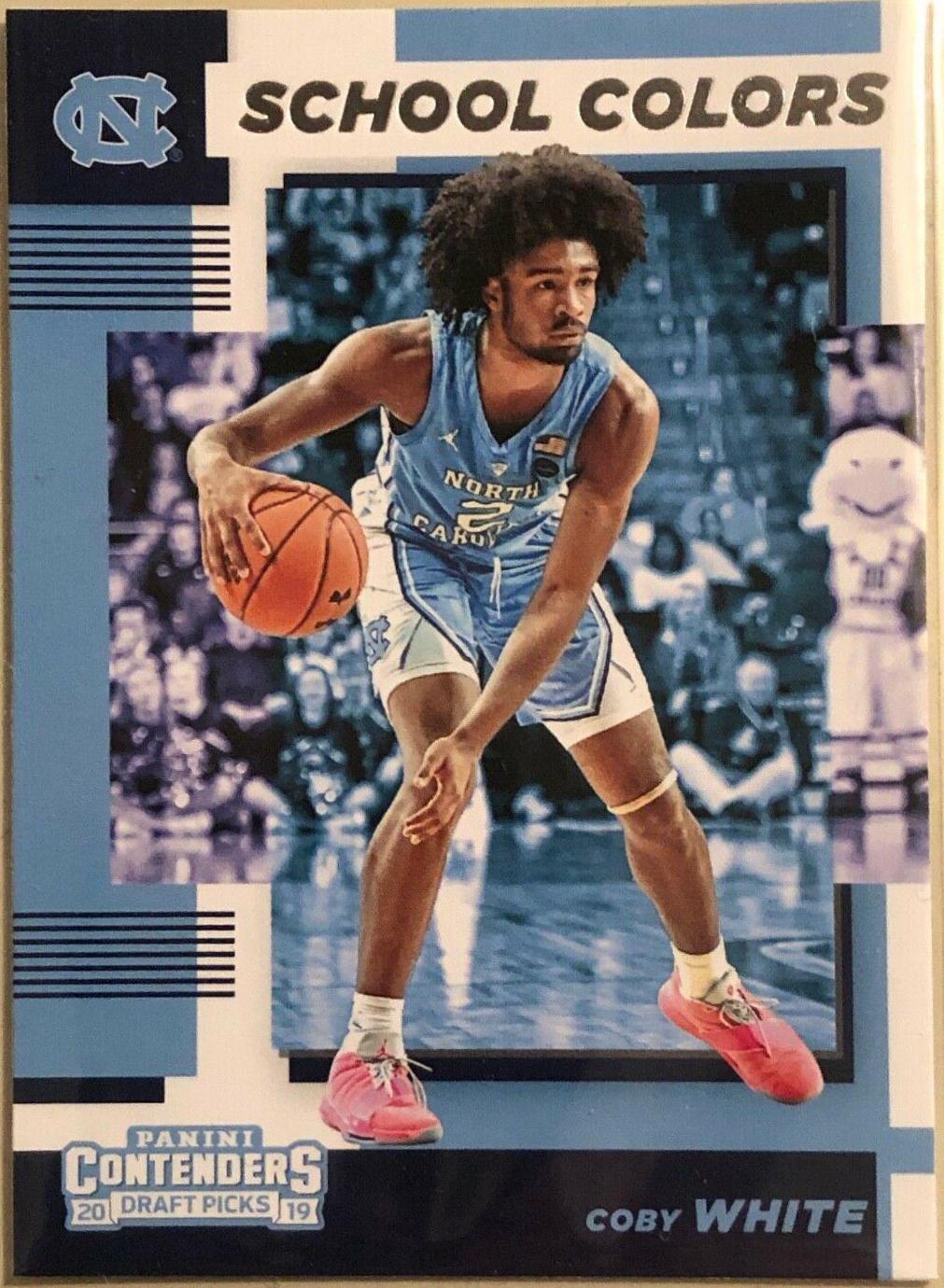 2019 selling Panini Contenders Coby White Auto /5