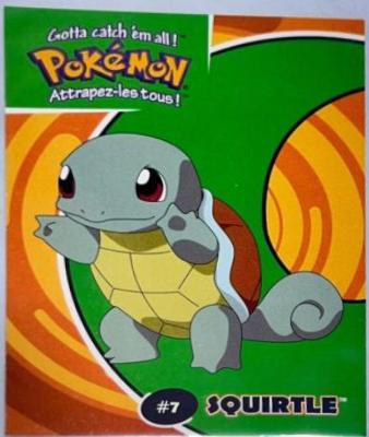 Squirtle #31 Pokemon Danone Stadium Tip