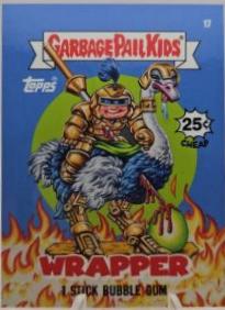 Wrapper #17 Garbage Pail Kids 2024 Game Over