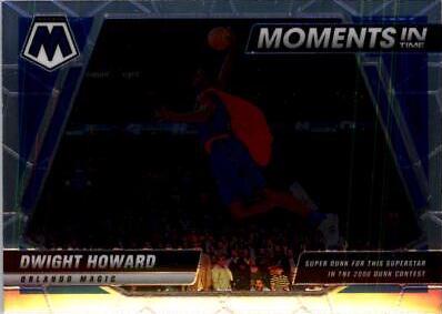 Dwight Howard #7 Basketball Cards 2021 Panini Mosaic Moments in Time