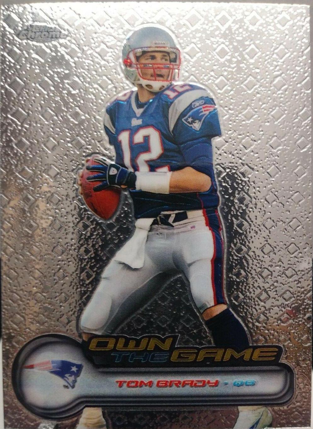 Tom Brady 2006 cheapest Topps Gold Parallel #1828/2006 SP