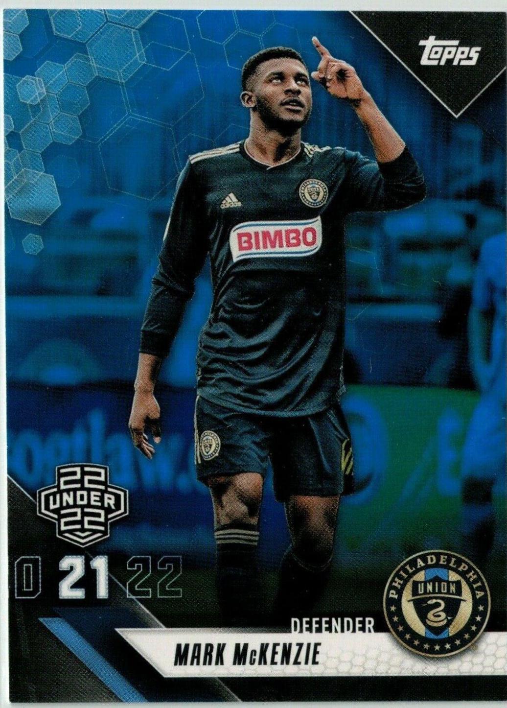 Mark McKenzie [Blue] #175 Soccer Cards 2019 Topps MLS