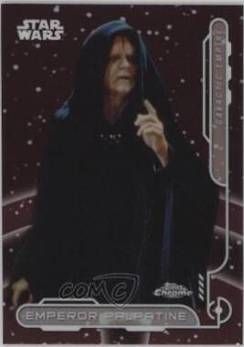 Emperor Palpatine [Galactic Empire] #GE-2 Star Wars 2024 Topps Chrome Galactic Civil War