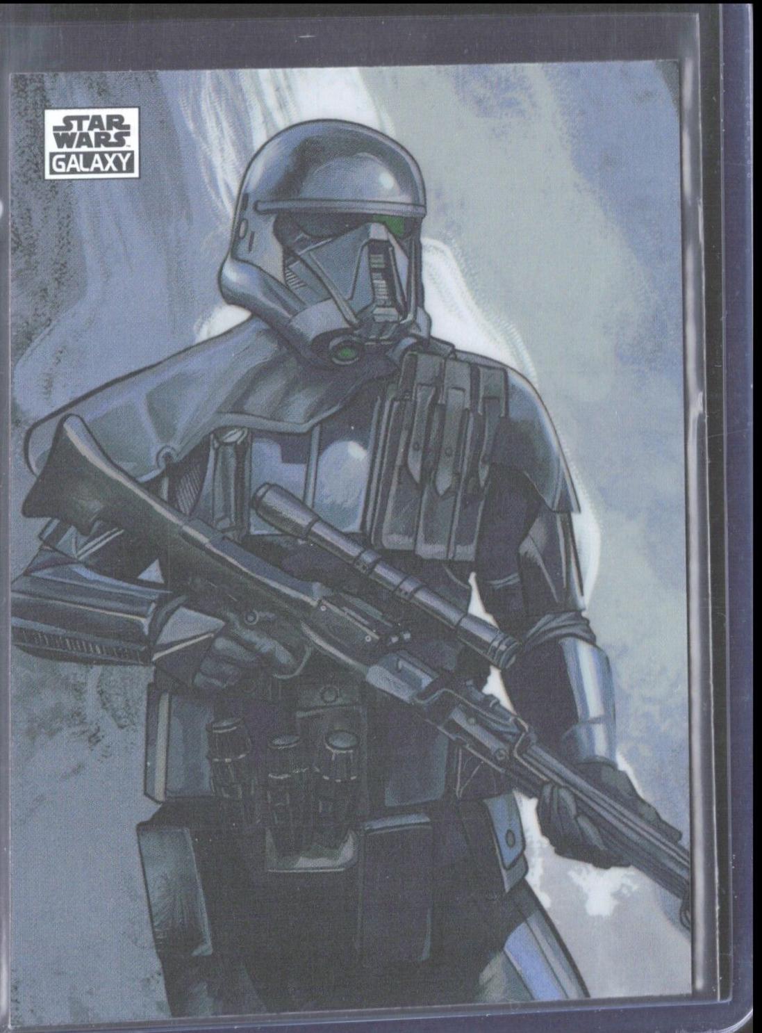 Death Trooper #GE-10 Star Wars 2024 Topps Chrome Galaxy Galactic Empire Art