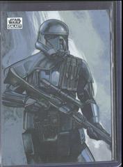 Death Trooper #GE-10 Star Wars 2024 Topps Chrome Galaxy Galactic Empire Art Prices