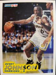 Avery Johnson #291 Basketball Cards 1993 Fleer Prices