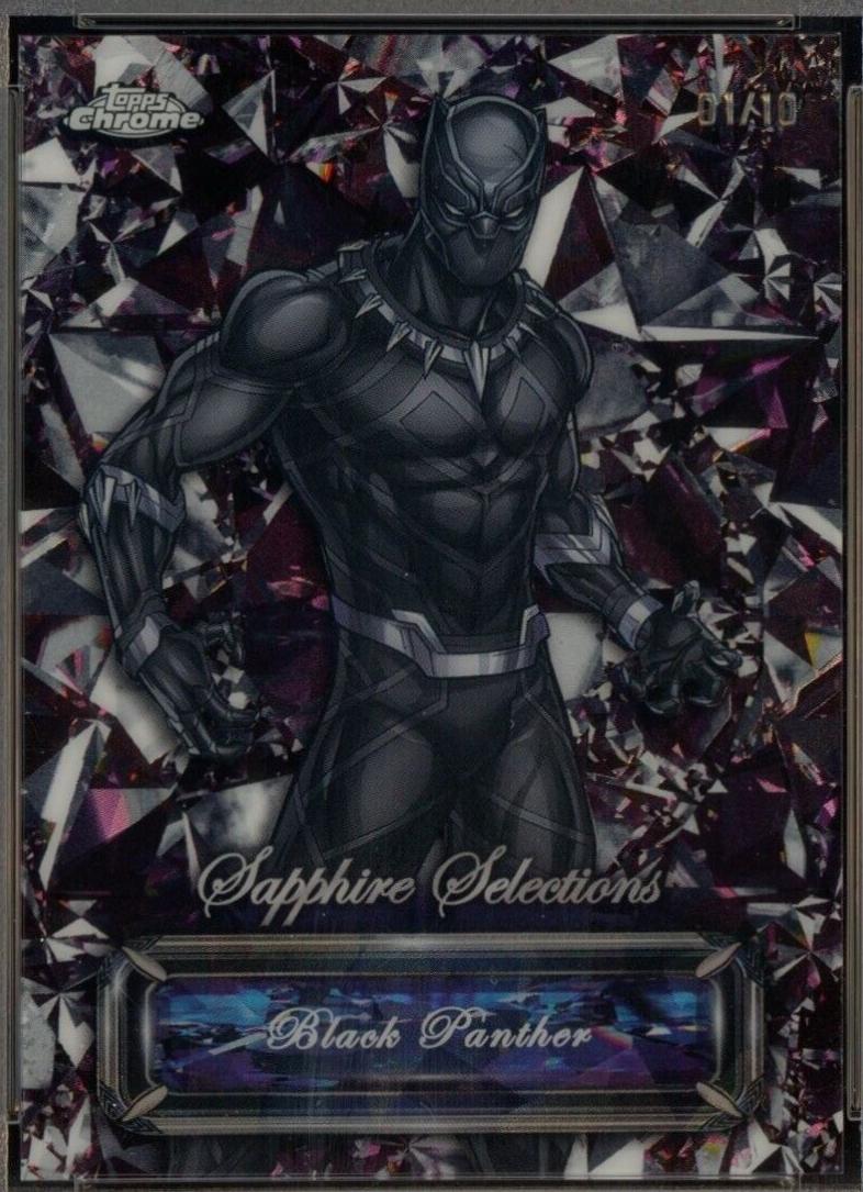 Black Panther [Black] #SS-5 Marvel 2024 Topps Chrome Sapphire Selections