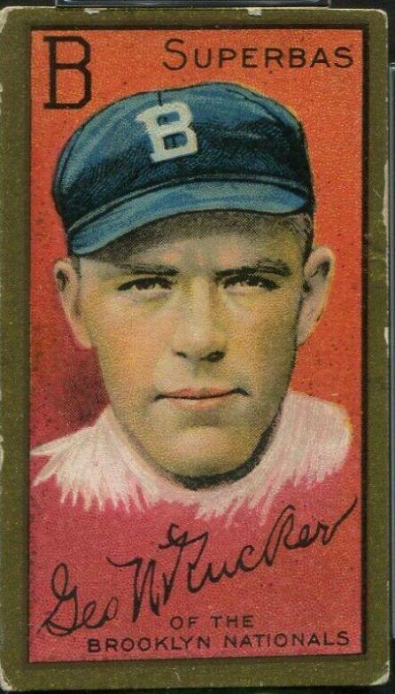 George N. Rucker Prices | 1911 T205 Gold Border | Baseball Cards