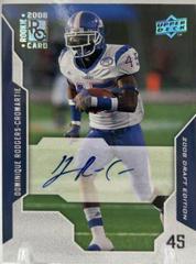 Dominique Rodgers Cromartie [Autograph] #27 Football Cards 2008 Upper Deck Draft Edition Prices