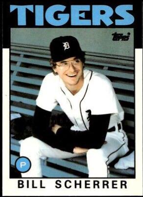 Bill Scherrer #217 Baseball Cards 1986 Topps Tiffany