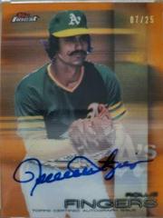 Rollie Fingers [Orange Refractor] #FA-RF Baseball Cards 2016 Topps Finest Autographs Prices