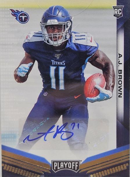 A.J. Brown [Autograph] #210 Football Cards 2019 Panini Playoff