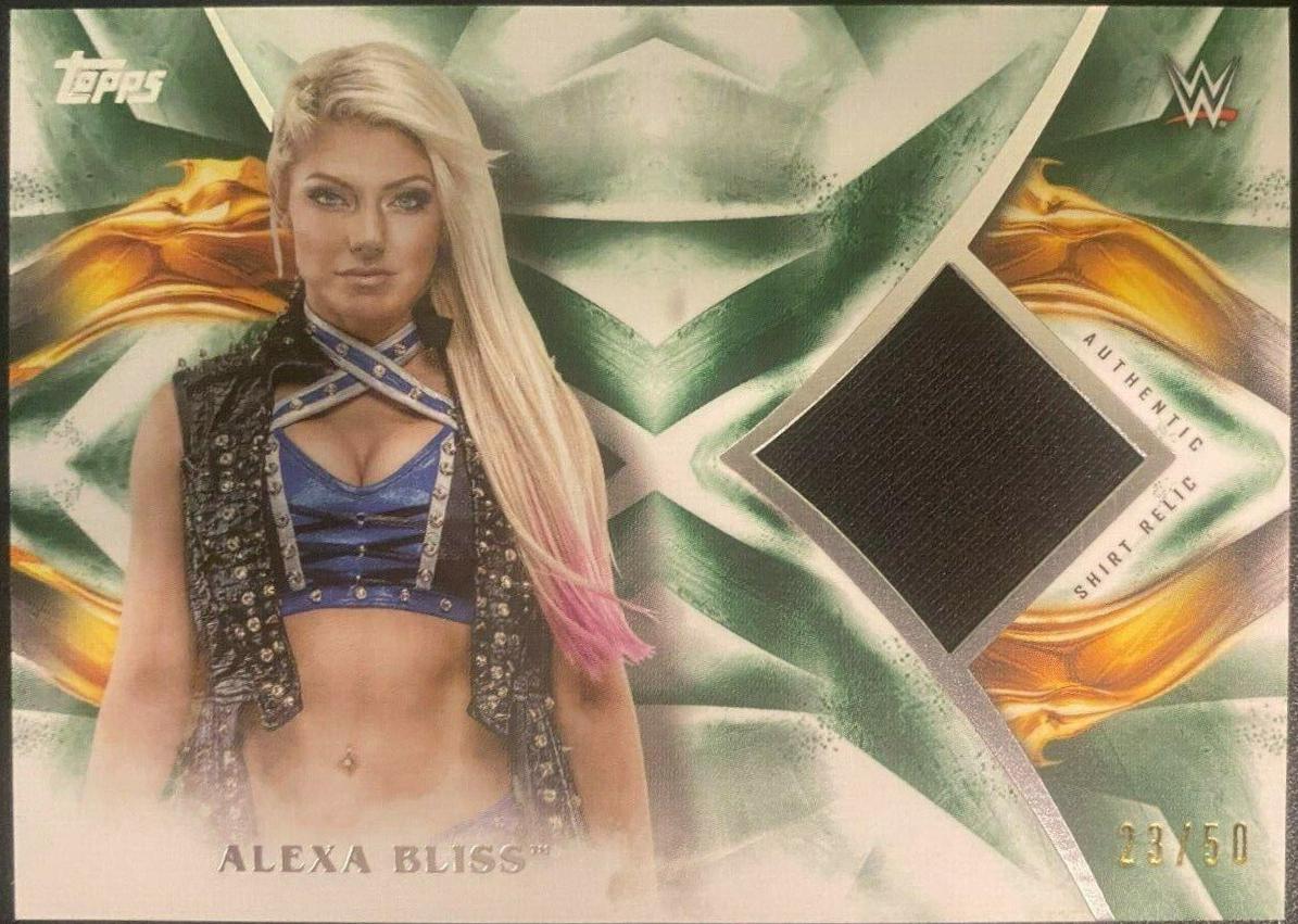 Alexa Bliss #UR-AB Wrestling Cards 2019 Topps WWE Undisputed Relic