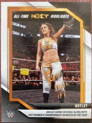 Bayley #14 Wrestling Cards 2022 Panini NXT WWE All Time Highlights