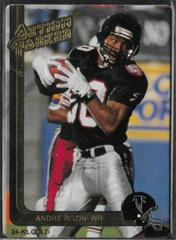 Andre Rison #1G Football Cards 1991 Action Packed 24KT Gold Prices