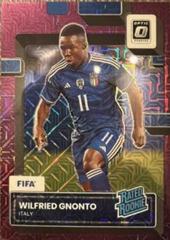 Wilfried Gnonto [Optic Purple Mojo] #183 Soccer Cards 2022 Panini Donruss Prices