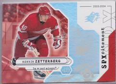 Henrik Zetterberg #146 Hockey Cards 2003 SPx Prices