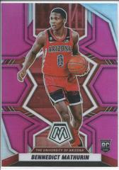 Bennedict Mathurin [Pink] #11 Basketball Cards 2022 Panini Chronicles Draft Picks Mosaic Prices