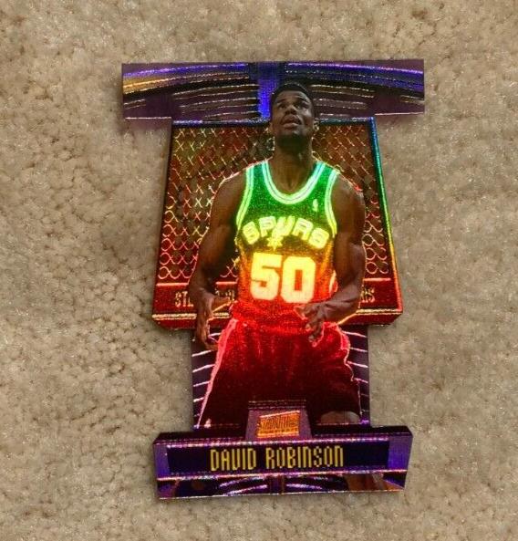 David Robinson [Illuminator] #T9B Basketball Cards 1998 Stadium Club Triumvirate