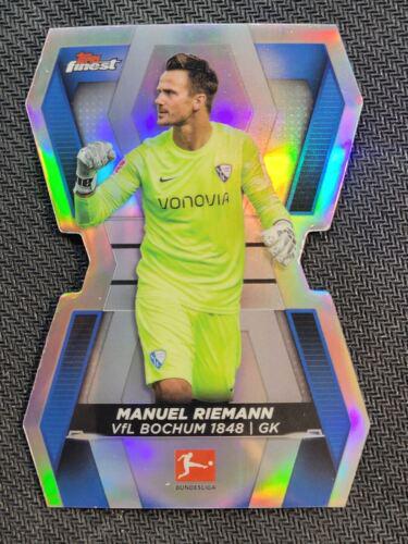 Manuel Riemann #FG-MR Soccer Cards 2021 Topps Finest Bundesliga Goalkeepers Die Cut