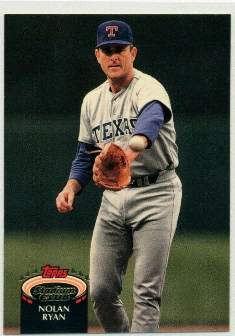 1992 Stadium Club Nolan Ryan #770 selling Texas Rangers PSA 9 Mint NEW SLAB #77532777