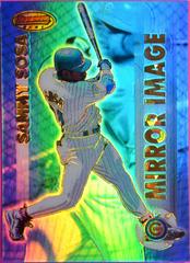 C. Patterson, S. Sosa [Atomic Refractor] #M4 Baseball Cards 1999 Bowman's Best Mirror Image Prices