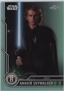 Anakin Skywalker [Aqua Refractor] #48 Star Wars 2023 Topps Chrome