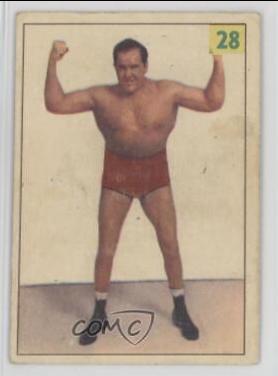 Jim 'Goon' Henry #28 Wrestling Cards 1955 Parkhurst