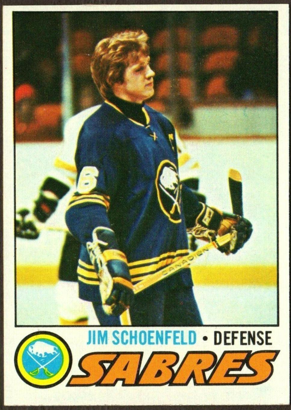 Jim Schoenfeld #108 Hockey Cards 1977 Topps