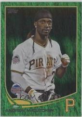 Andrew McCutchen [Holding Helmet Emerald] #US35 Baseball Cards 2013 Topps Update Prices