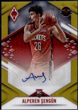 Alperen Sengun [Gold] #PRA-ALP Basketball Cards 2021 Panini Chronicles Phoenix Rookie Autographs