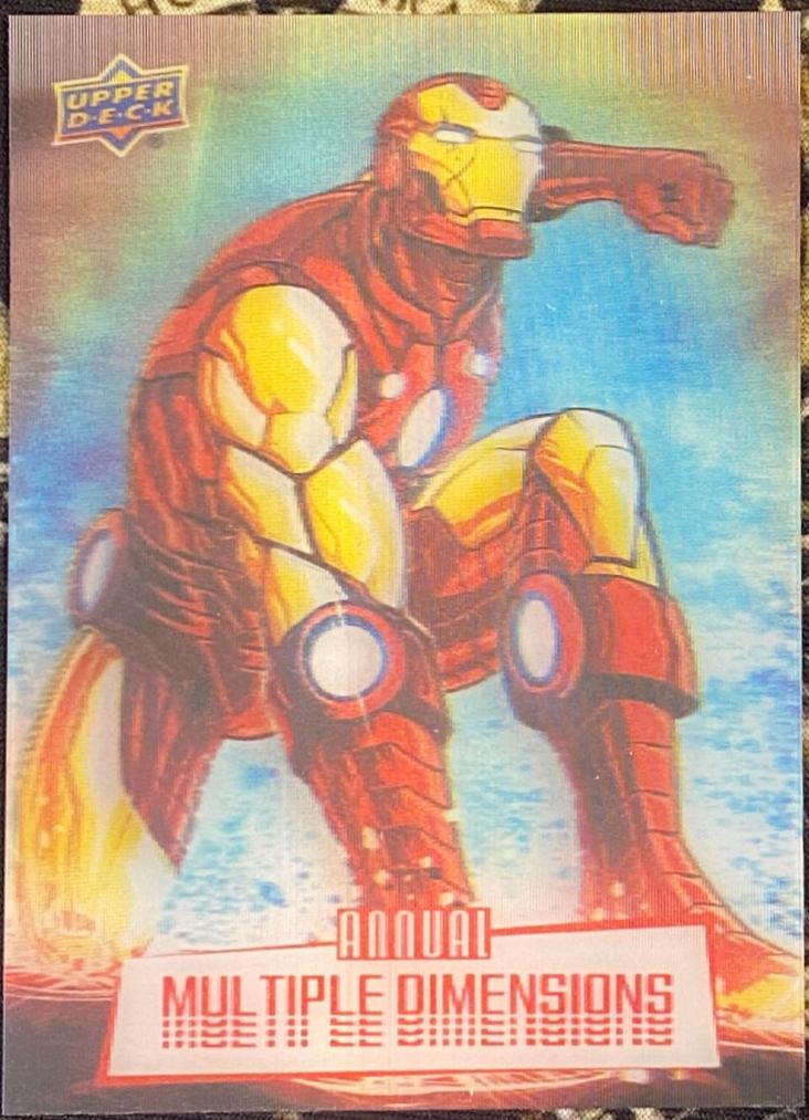 Iron Man #MD16 Marvel 2022 Upper Deck Annual Multiple Dimensions