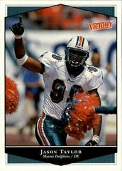 Jason Taylor #140 Football Cards 1999 Upper Deck Victory Prices