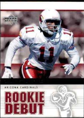 Larry Fitzgerald [Gold] #1 Football Cards 2005 Upper Deck Rookie Debut