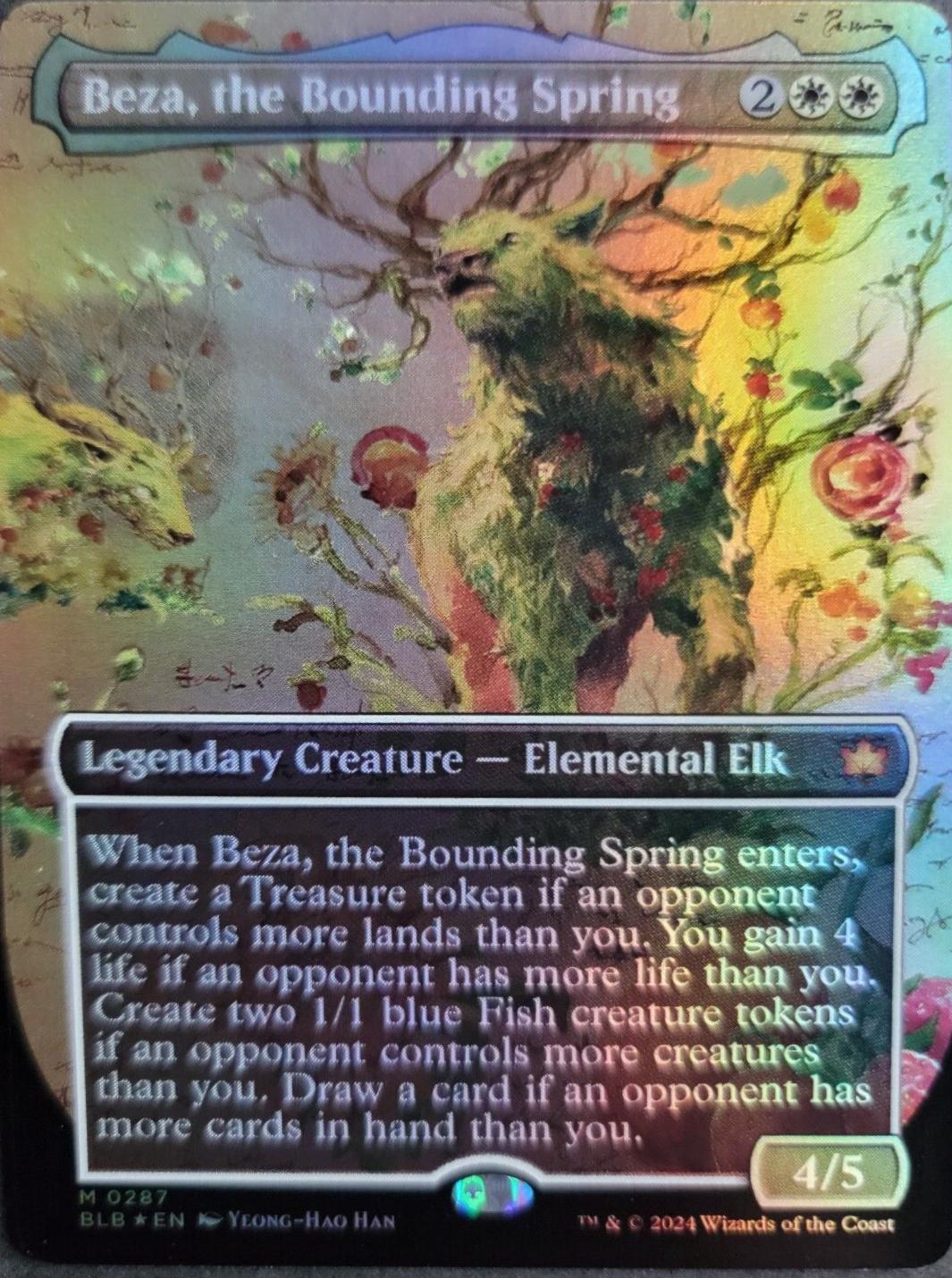 Beza, the Bounding Spring [Foil] #2 Magic Bloomburrow