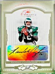 Randall Cunningham [Significant Signatures Green] #138 Football Cards 2004 Panini Donruss Classics Prices