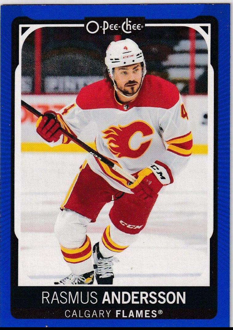 Rasmus Andersson #222 Hockey Cards 2021 O Pee Chee