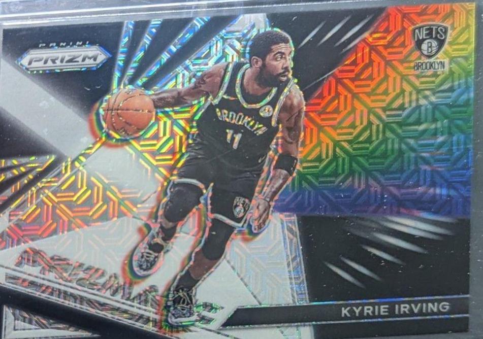 Kyrie Irving [Mojo Prizm] #15 Basketball Cards 2021 Panini Prizm Prizmatic