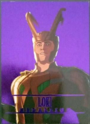 Loki [Violet] #M9 Marvel 2023 Upper Deck What If Medallion