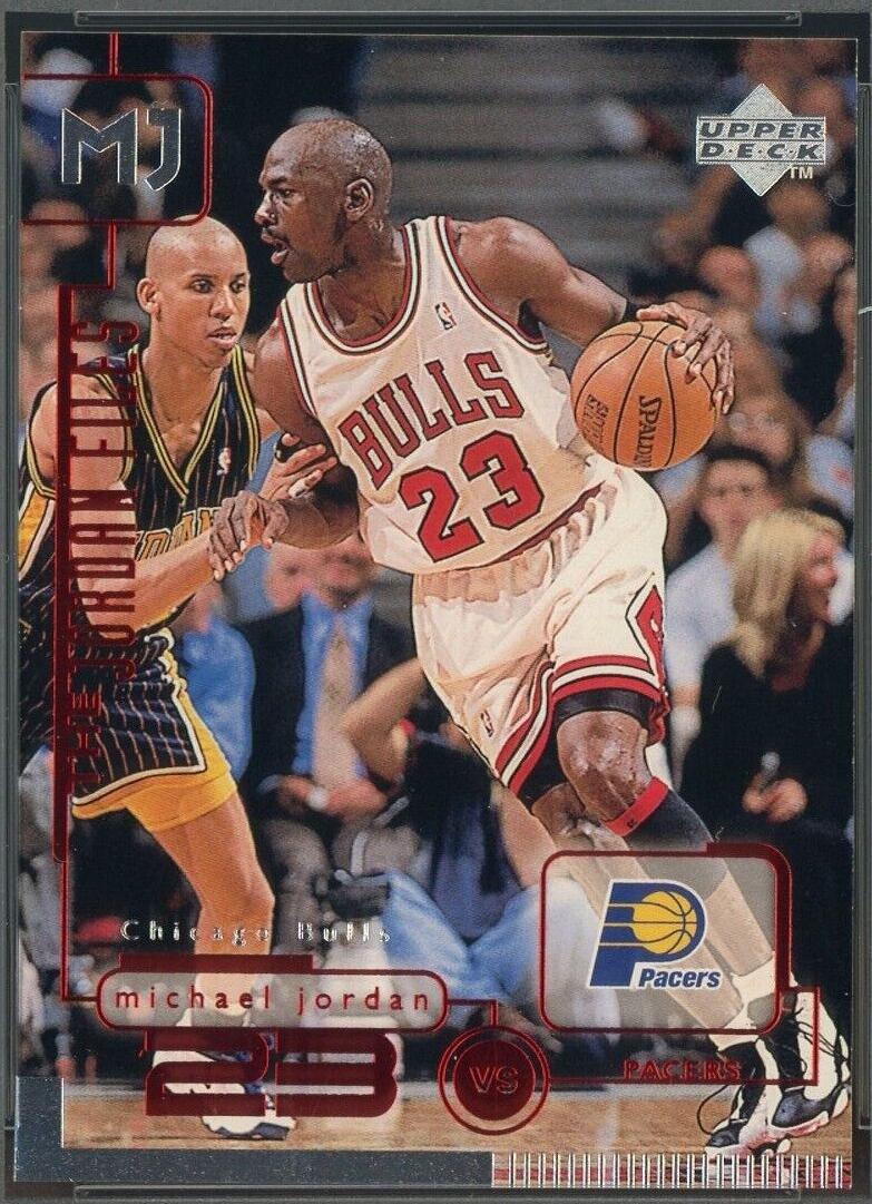 Michael Jordan #145 Basketball Cards 1998 Upper Deck MJ Living Legend