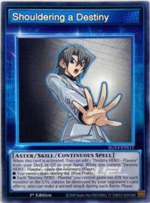 Shouldering a Destiny SGX4-ENS12 YuGiOh Speed Duel GX: Midterm Destruction