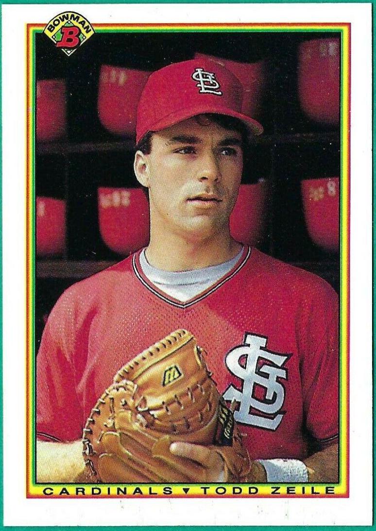 Todd Zeile #193 Baseball Cards 1990 Bowman