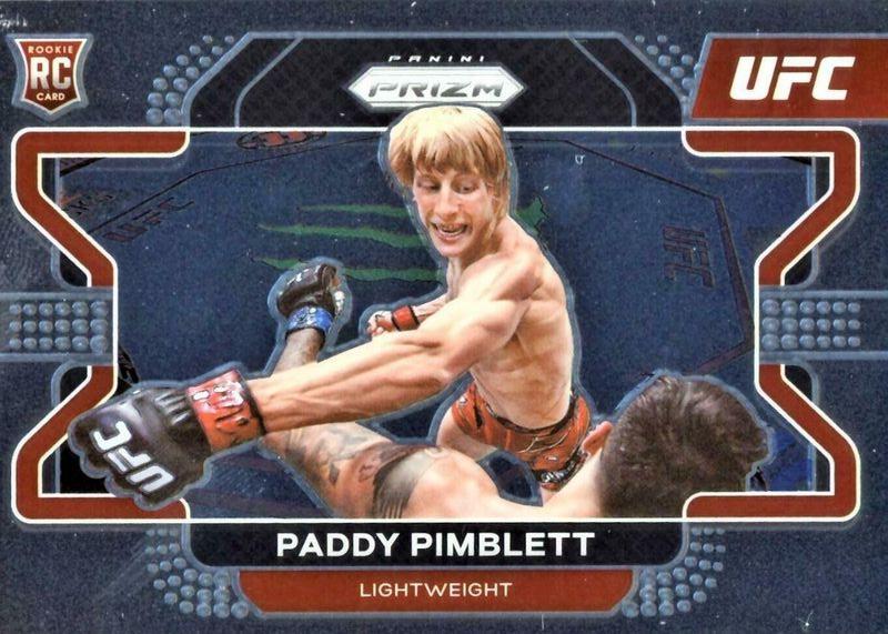 Paddy Pimblett Prices Rookie Panini Prizm Ufc Ufc Cards